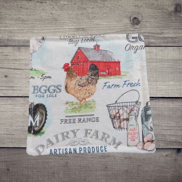 Jar Gripper, Handmade Jar Opener, Farm Chicken - Picture 1 of 2